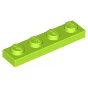 Plaat 1x4 Lime